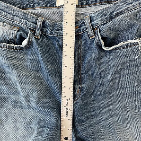 C/E By Current Elliott Extra Wide Leg Crop Jeans Women 31x27 Casual Loose - Picture 4 of 8